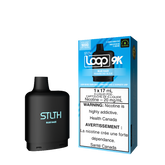 BLUE RAZZ STLTH LOOP 9K POD Indulge in a sweet blue raspberry flavour for a fruity kick Representing the pinnacle of excellence in the vaping realm, STLTH Loop 9K Pod boasts an impressive 17ML e-liquid capacity, providing an astonishing 9000 puffs per pod.